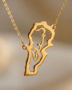 Map Vs Lebanon Necklace