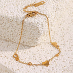 Dreamshow Dainty Heart Chain Bracelet