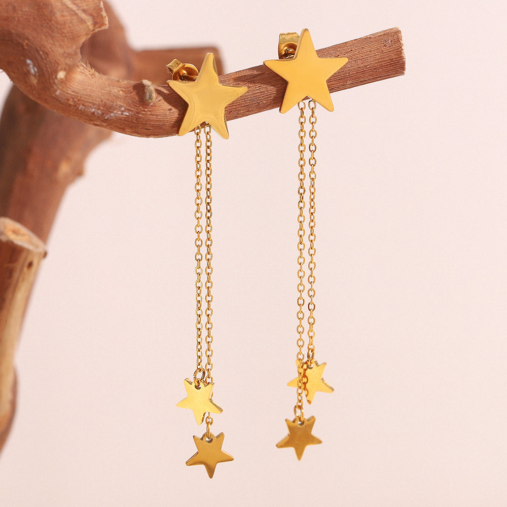 Dreamshow Tassel Earrings Dainty Fashion