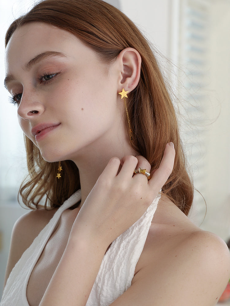 Dreamshow Tassel Earrings Dainty Fashion