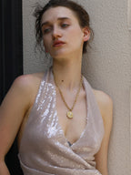 Dreamshow Vintage Octagonal Star Zircon Jewelry Necklace