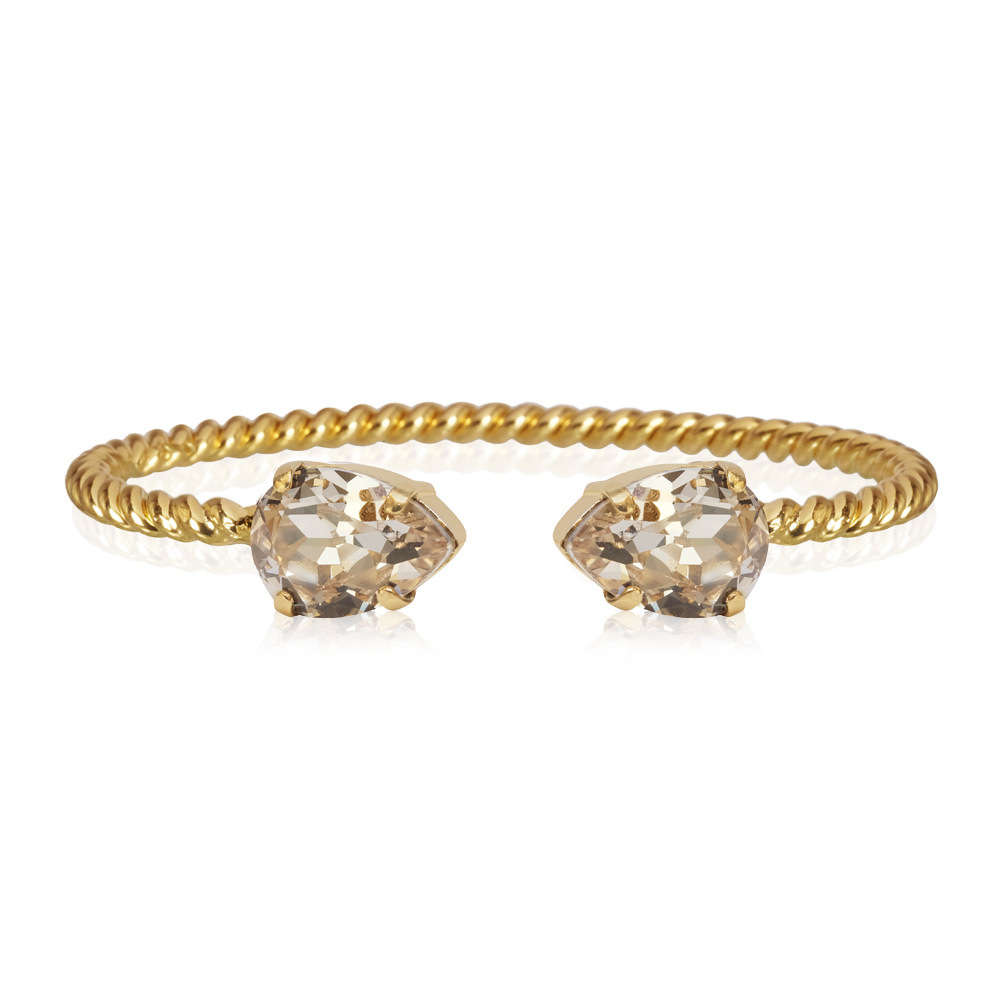 Swarovski Open Twisted Bangle