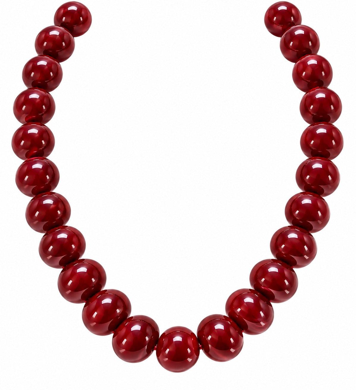 Red Velvet Necklace